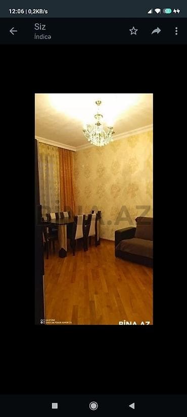 gencede kiraye ev: Mənzil 8 mk-nda Bravo,Macdonald's Azadlıq.m 5 dəq.məsafədə — 8