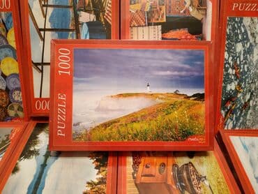 4000 elementli pazllar: Pazl. Puzzle. 1000 hissəli rusiya istehsali pazllar. Hazır yığılmış — 5