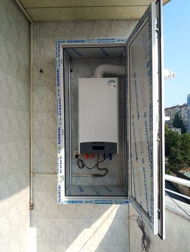 kombi ucun şkaf: Balkon üçün qapalı kombi dolabı və quraşdırılması Məhsulun tərkibi: - — 1