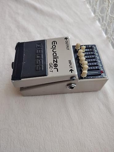 BOSS GE-7 Equalizer – gitar üçün 7 zolaqlı EQ pedalı - Model: BOSS lalafo.az -da BOSS GE-7 Equalizer – gitar üçün 7 zolaqlı EQ pedalı - Model: BOSS