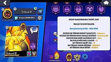bolt operator nomresi: Brawl Stars hesabı – yüksək səviyyəli, tam dolu kontent - Kupa — 3