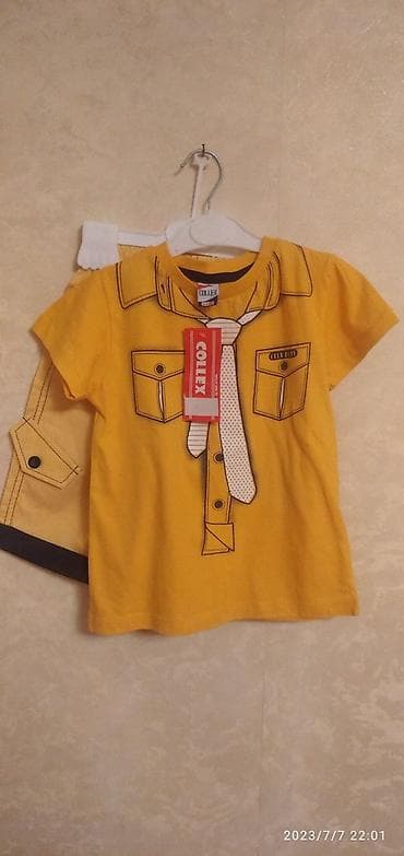 Uşaq geyimi və ayaqqabıları: Yeni dəst,5-6yaş — 3