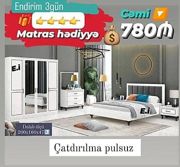 Yataq desti rəng seçimi var