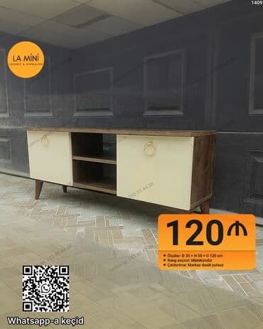 Düz TV altlığı, Polkalı, Taxtalı