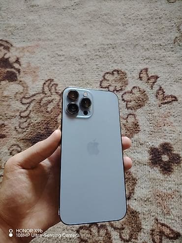 16 pro max kabro: IPhone 13 Pro Max, 256 GB, Gümüşü, Face ID — 1