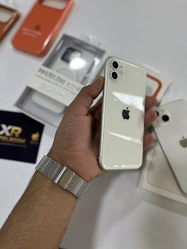 IPhone 11, Ağ, Simsiz şarj