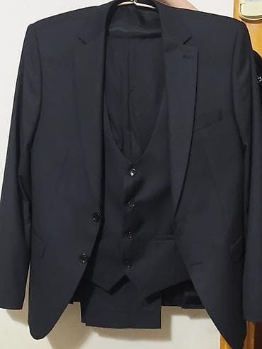 Костюмы: Üçlü klassik kostyum dəsti – Hoffner (Germany) markası - Dəst: pencək — 1