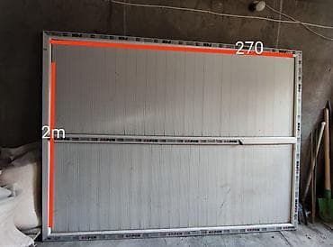 Dekorativ divar panelləri: Plastik (PVC) karkaslı panelli konstruksiyalar dəsti - Material: ağ — 1