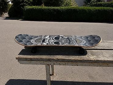 Skateboard – tam komplekt - Taxta: klassik şaquli konkav profilli 7 — 2