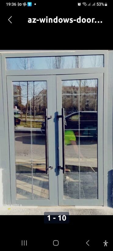 temper şüşə satışı: Plastik Qapı Pəncərə. Şəbəkəli Pəncərələr. KƏYFİYYƏTLİ — 12