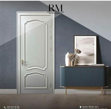 Furnitura və aksessuarlar: RM – Rifsan Mobilya daxili qapılar - Stil seçimi: klassik oyma — 1