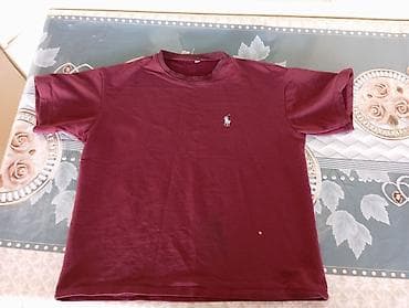 qizil uzukler type 1: Futbolka, Ralph Lauren, M, rəng - Qırmızı — 1