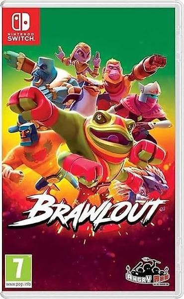 kasset: Məhsul: Brawlout – Nintendo Switch üçün oyun (fiziki kasset/qutu — 1