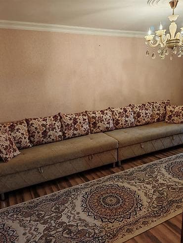 pufik divan: Künc divan, Açılmayan, Bazalı, Parça, Çatdırılma yoxdur — 1