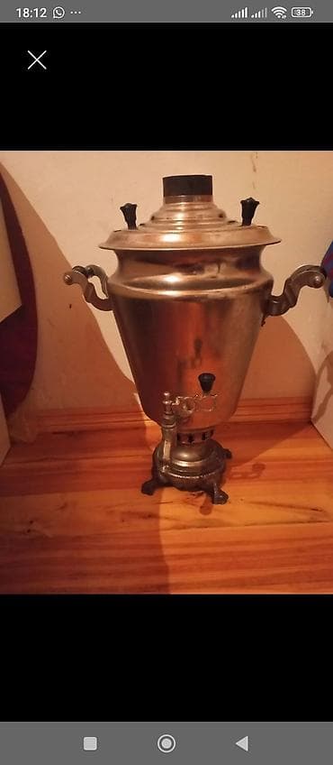 ucuz plastik qapi pencere: İşlənmiş Od Samovar, 7 l, Ödənişli çatdırılma — 2