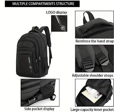 notebook cantaları: Məhsul: Çoxfunksiyalı şəhər/təhsil çantası (sirt çantası) - Rənglər — 10