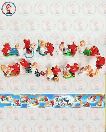 осд фигурки: Angellino satanello kolleksiyasi Kinder surpriz 2000 lerin — 1