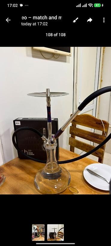 Qəlyan icarəsi – tam set - Peşəkar qəlyanlar: Union Hookah (BL) model — 4