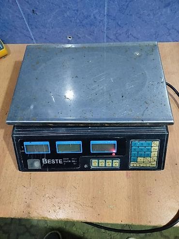 Elektron ticarət tərəzisi – BESTE - Paslanmayan poladdan geniş ölçü