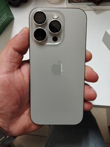 en ucuz mac pro: IPhone 16 Pro, 128 GB, Natural Titanium, Face ID — 1