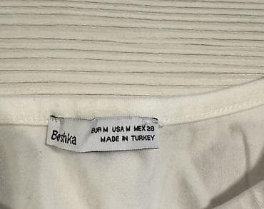 topdan geyim: Bershka qadın crop top 
Öıçü M
Arxası açıqdır
1-2 dəfə geyinilib — 2