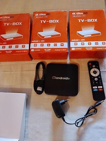Yeni Smart TV boks TV box 4 GB / 32 GB, Android, Ünvandan götürmə