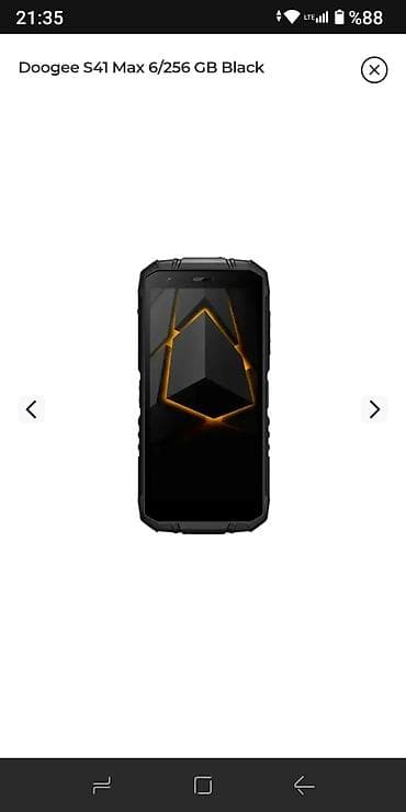 doogee dg900 turbo2: Doogee S41 Max 6/256 GB Black – işlənmiş 2əl kompakt və dayanıqlı — 2