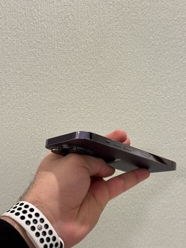 iphone 14 tap az: IPhone 14 Pro, 128 GB, Deep Purple, Simsiz şarj, Face ID — 8