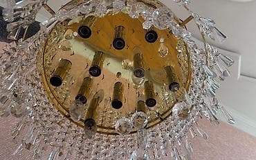 çılçıraq qiymətləri: Çılçıraq, 10 və daha çox lampa, Metal — 2