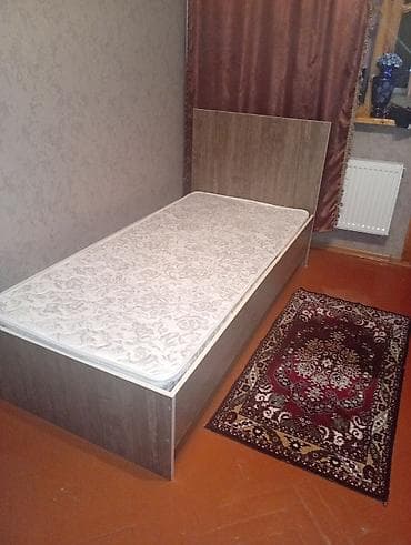 ortopedik matras: Tək nəfərlik çarpayı və döşək dəsti - Ölçü: təxmini 90×200 sm (tək — 1