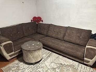 Künc divan, Qonaq otağı üçün, Açılmayan