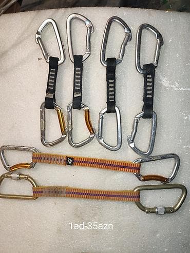 Alətlər: Alpinist/Dağcılıq avadanlıqları dəsti - Petzl ASCENSION (B17L) sola — 10