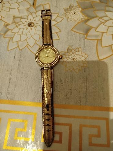 qol korseti: Qol saatı, rəng - Qızılı — 4