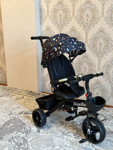 velosibet gəncə: Uşaq üçtəkərli velosipedi – XGEGE - 3 təkərli konstruksiya, ön — 1