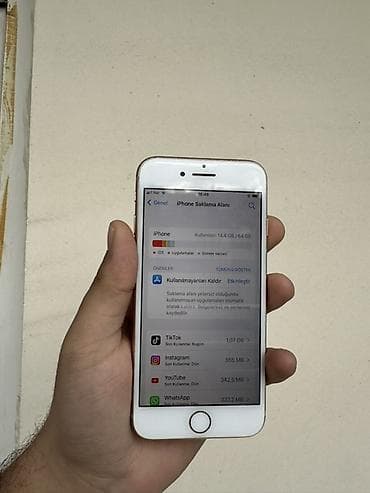 usb ventilyator: IPhone 8, 64 GB, Qızılı — 4