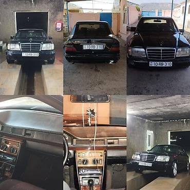 w124 salon: Mercedes-Benz W124: 2.2 l | Sedan — 1