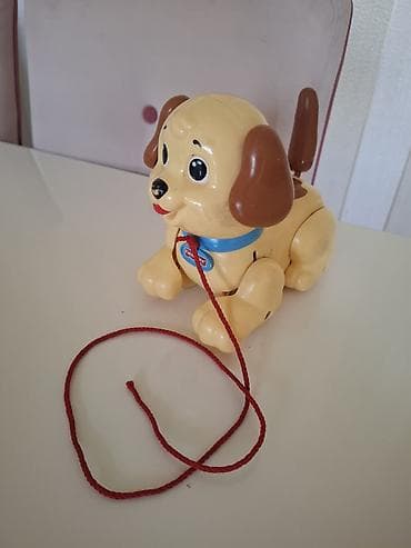oyuncaql: Fisher-Price çəkərək gəzdirilən it balası oyuncağı - Marka/model — 1