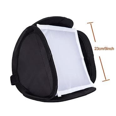 termal kameralar: Kamera üçün portativ flaş Softbox (speedlite üçün) - Universal — 3