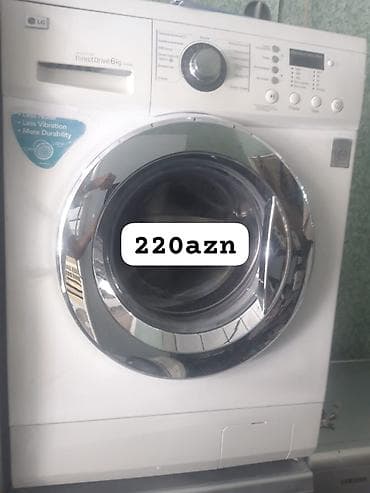 LG paltaryuyan maşın – Direct Drive, 6 kq - Ön yükləməli model - — 1