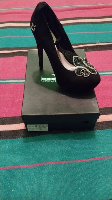 mimy ortopedik ayakkabı: Tuflilər, Ölçü: 39, rəng - Qara, Yeni — 1