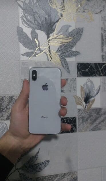 IPhone X, 64 GB, Gümüşü, Face ID