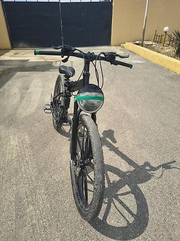 Qatlanan şəhər/trek velosipedi – 26" Məhsul təsviri: - Rəng: qara - — 1