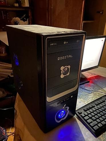 Masaüstü kompüterlər və iş stansiyaları: Masaüstü kompüter dəsti Tərkibi: - Sistem bloku: Intel Pentium G2020 — 3
