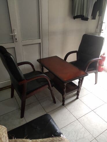 детский компьютерный стул, кресло: Б/у, Без колесиков, Кожа — 3