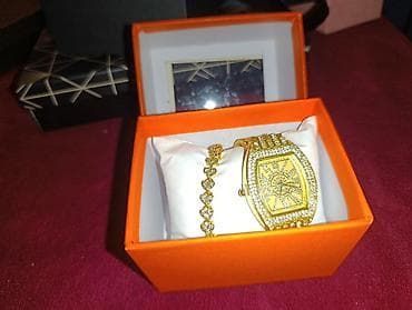 Комплекты с часами: Комплекты с часами, цвет - Золотой — 1