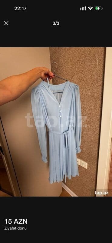 Пальто: Məhsul: Ziyafət donu Qiymət: 15 AZN (şəkillərdə göstərildiyi kimi) — 3