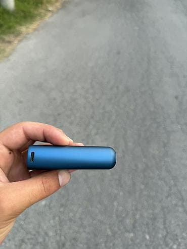 xiaomi mi band 1: Elektron siqaret cihazı – mavi rəng – Kompakt və cibə uyğun korpus — 4