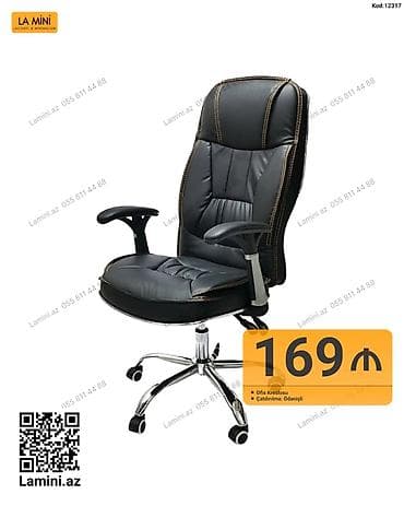 Ofis kreslosu – rahatlıq və ergonomikanı birləşdirən model — 1