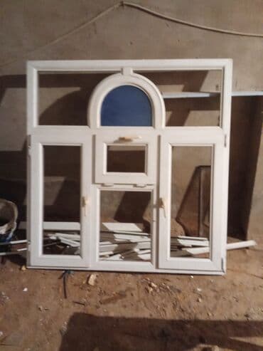 parket qiymeti: İşlənmiş İkiqat şüşə paketi Plastik pəncərə, Еni: 115 sm, Uzunluğu: 157 sm — 6