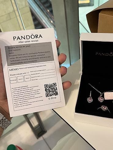 guzdək daşı: Dəstə daxildir: Boyunbağı, Pandora, 925 Əyar — 5